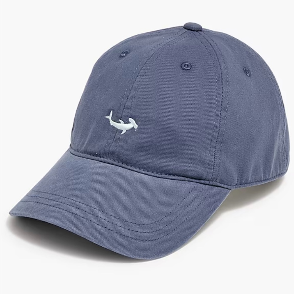J.Crew Kids Baseball Cap with Hammerhead Shark